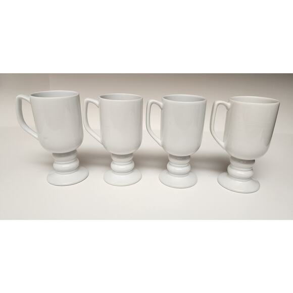 Kaysons International Pedestal Coffee Mugs Lot Of 4 Vtg 1965 Historical Landmark - Picture 2 of 12